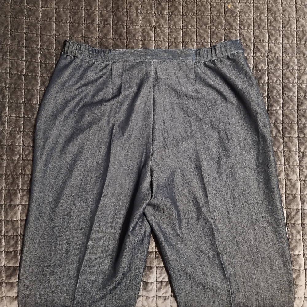 Ruby Rd. Denim Look slacks - Picture 3 of 4